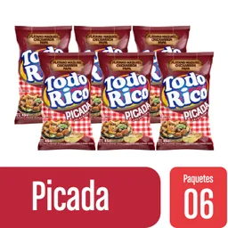 Todo Rico Pasabocas Sabor Picada Colombiana