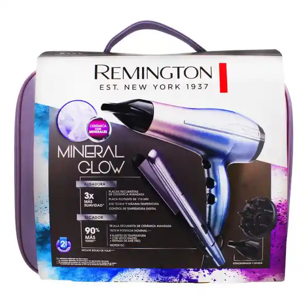 Remington Plancha + Secador de Cabello