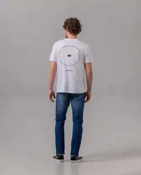 Camiseta Comfort Hombre Blanco 0 Claro Talla XXL 71846 Rifle