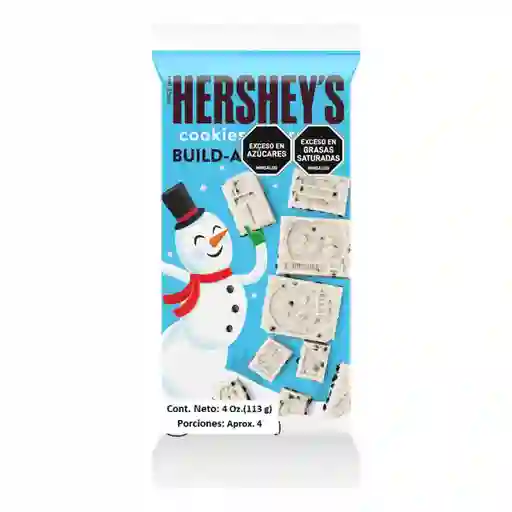 Chocolate Hersheys Muñeco Nieve Cookies (113 Gr)