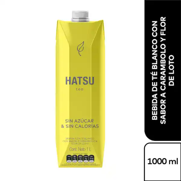 Hatsu Té Amarillo Tetrapak