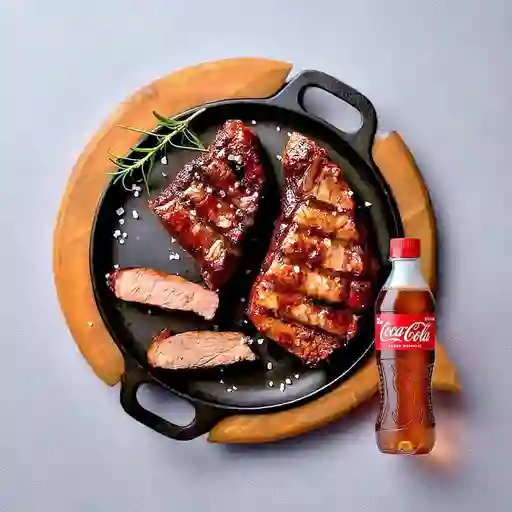 Combo Especial Media de Res +Cocacola Orig 400ml