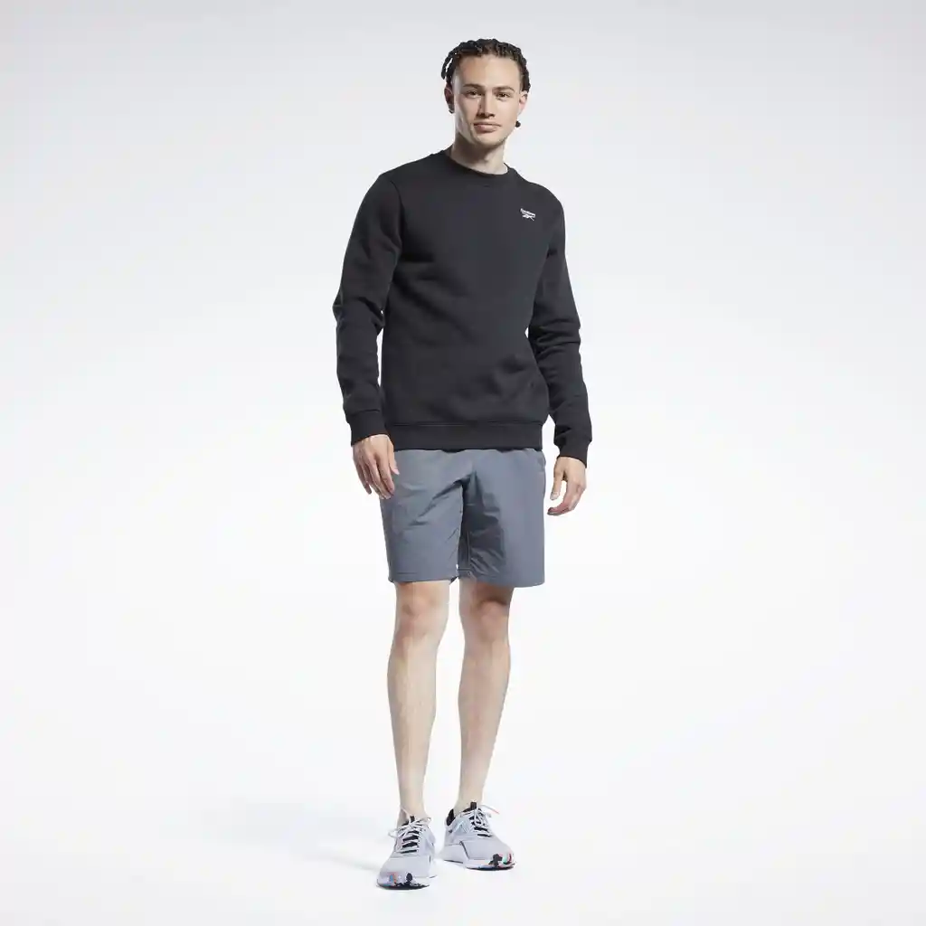 Id Train Utility Short Talla L Pantalones Y Lycras Gris Para Hombre Marca Reebok Ref: 100043430
