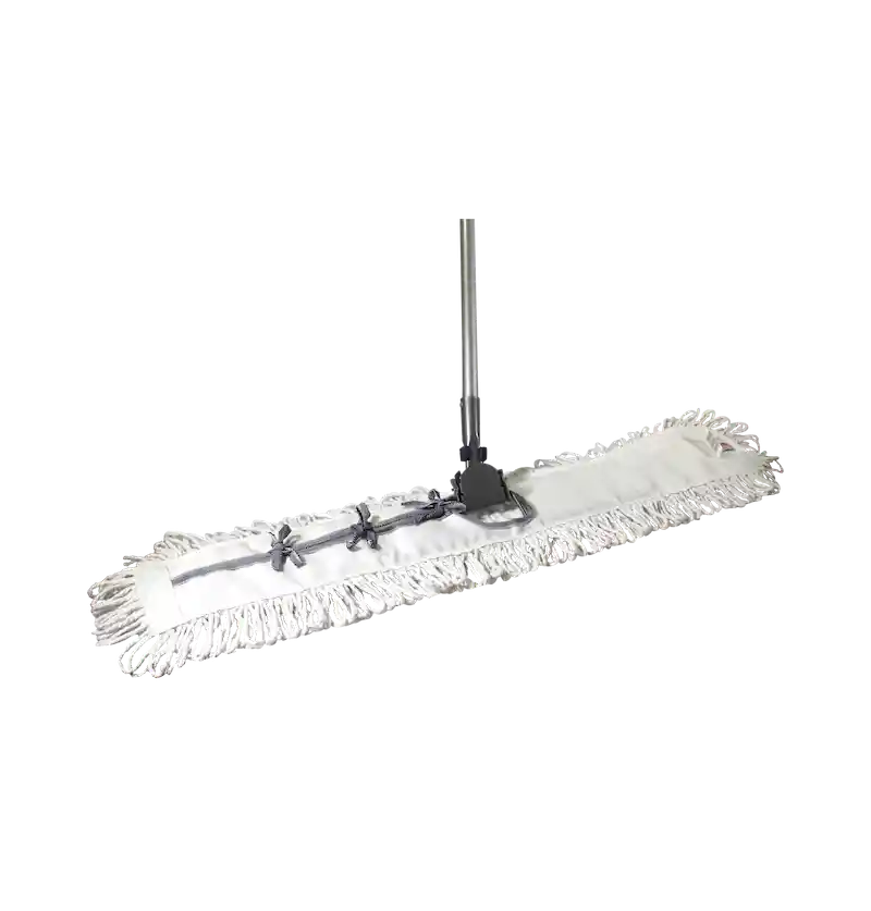 Task Mopa Tipo Avión con Cabo Color Blanco