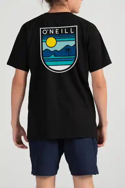 ONeill Camiseta Classic Heater Masculino Negro L