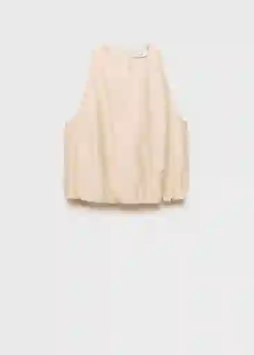 Top Jess Crudo Talla S Mujer Mango