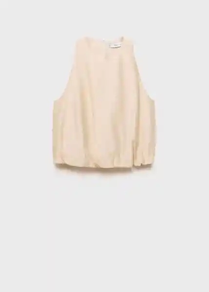 Top Jess Crudo Talla S Mujer Mango
