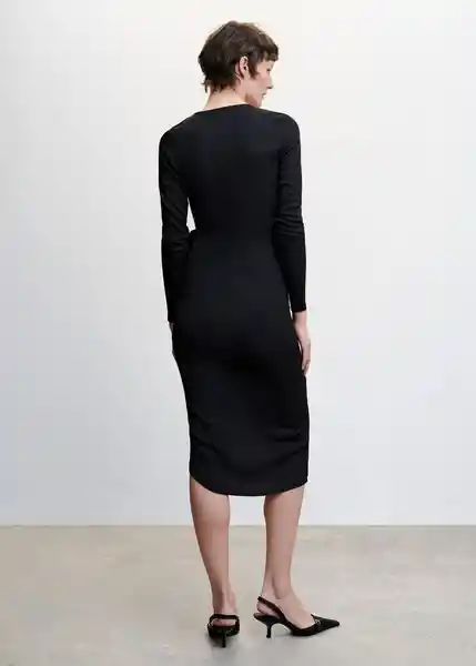 Vestido Amazing Negro Talla XS Mujer Mango