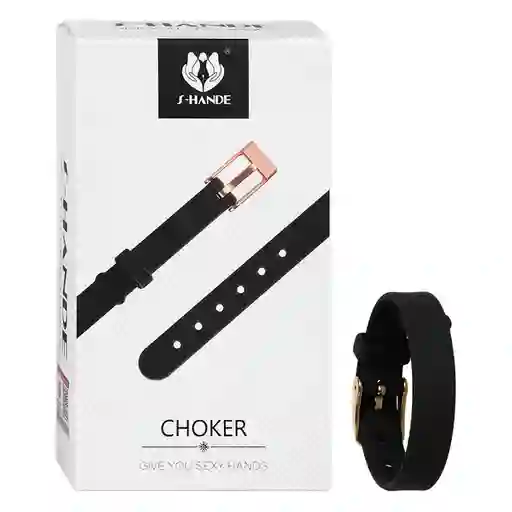 Shande Anillo Para Pene Choker Black