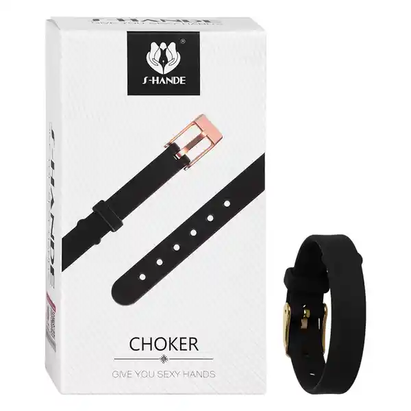 Shande Anillo Para Pene Choker Black