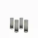 Set Copa Tequila Gris 60 mL Ambiente Gourmet