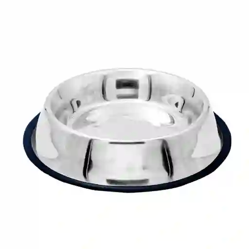 Plato Acero Inoxidable Pets Fun