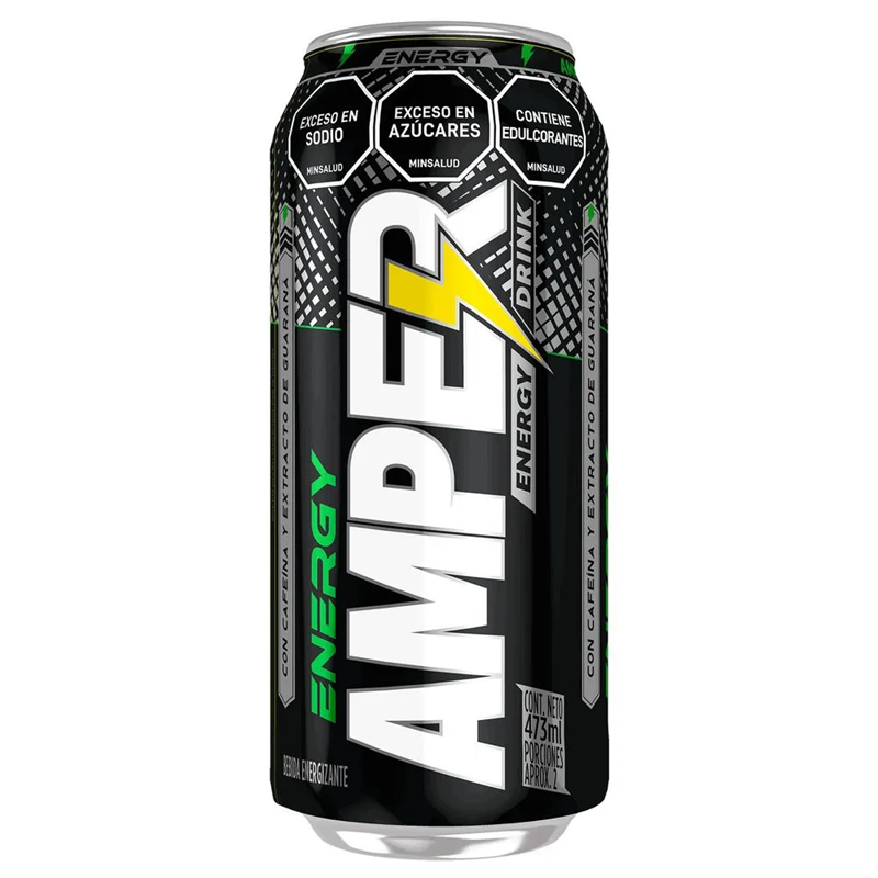 Amper Bebida Energizante Energy Drink 473ml