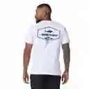 Camiseta Manga Corta Classic Catch Hombre Blanco-xl