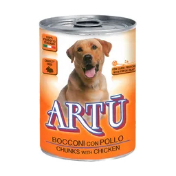 Artú Alimento Húmedo para Perro Adulto Sabor Pollo