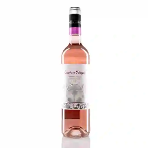 Cuatro Rayas Vino Rosado Temprani Orgánico