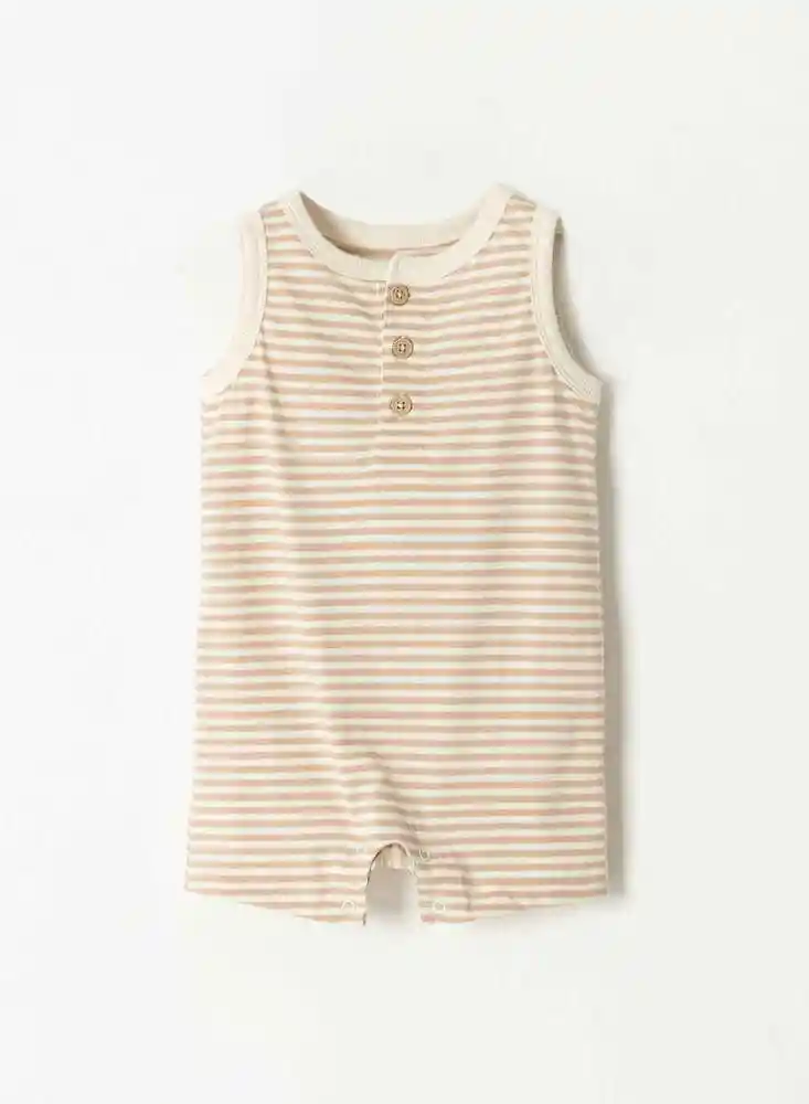 Enterizo 9/12meses-rayas