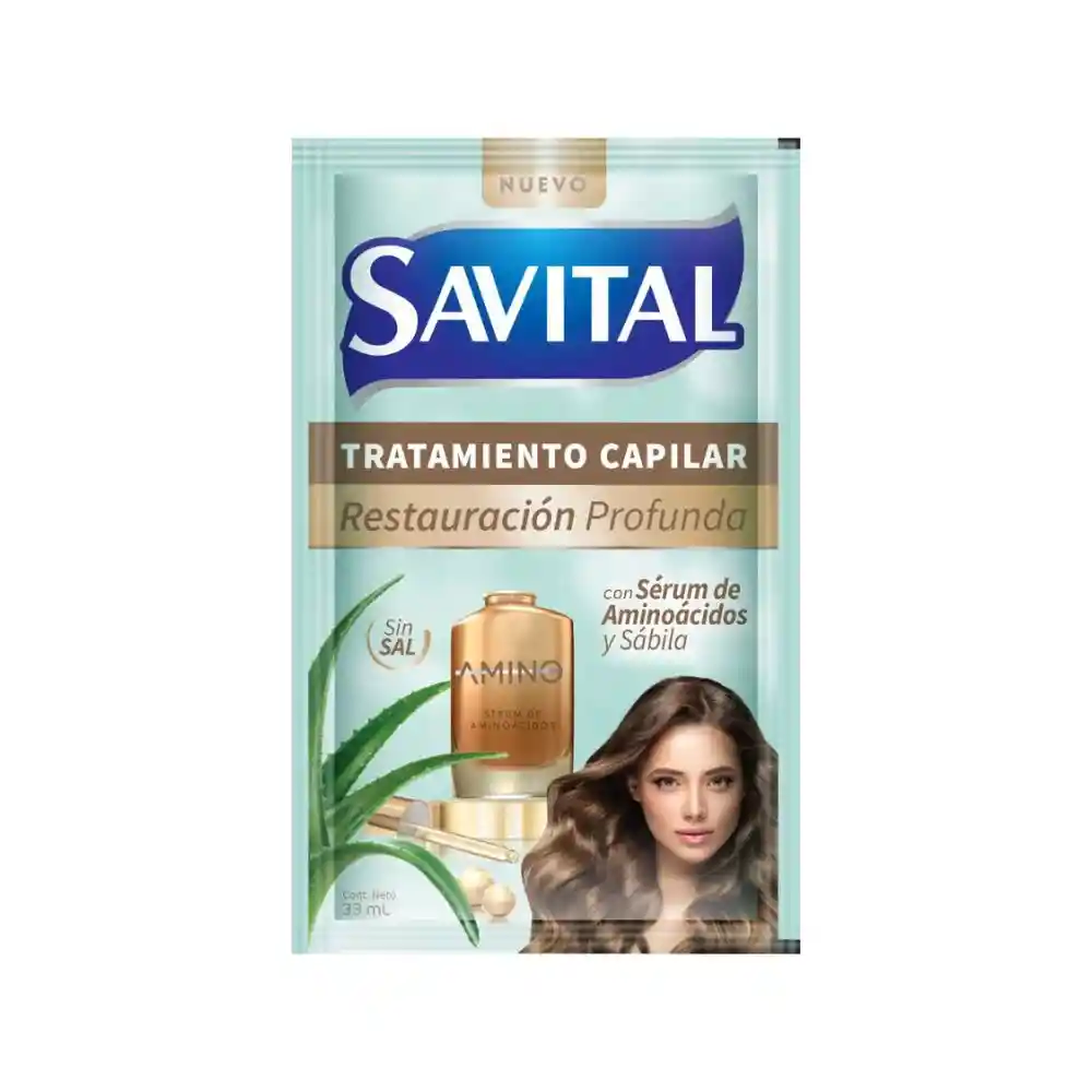 Tratamiento Capilar Savital Aminoacidos