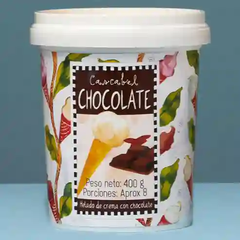 Medio Litro Helado de Chocolate