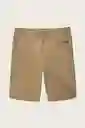 ONeill Pantalón Walkshort Reserve Solid Cafe Talla 30