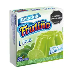 Frutiño Mezcla Polvo Gelatina Sabor Artificial Limón ya