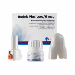 Budek Plus (200/6 mcg)
