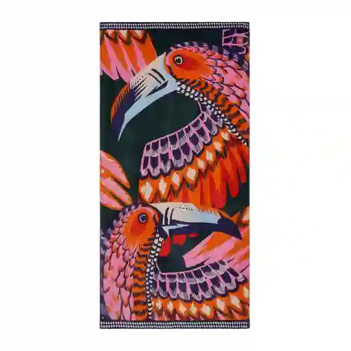 Toalla Estampada Velour Casaideas