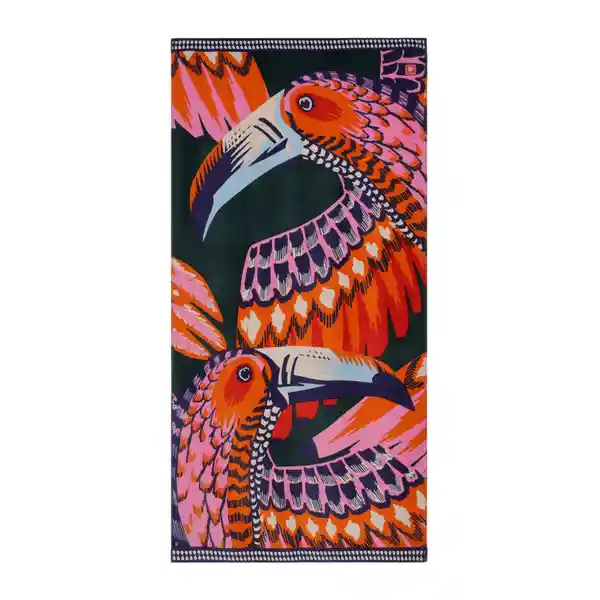 Toalla Estampada Velour Casaideas