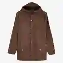 Rains Chaqueta Impermeable Unisex Corta Café M