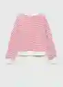 Sudadera Rouge Offwhite Talla 08 Niñas Mango