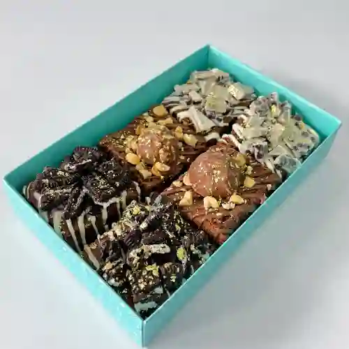 Caja de Brownies con Toppings