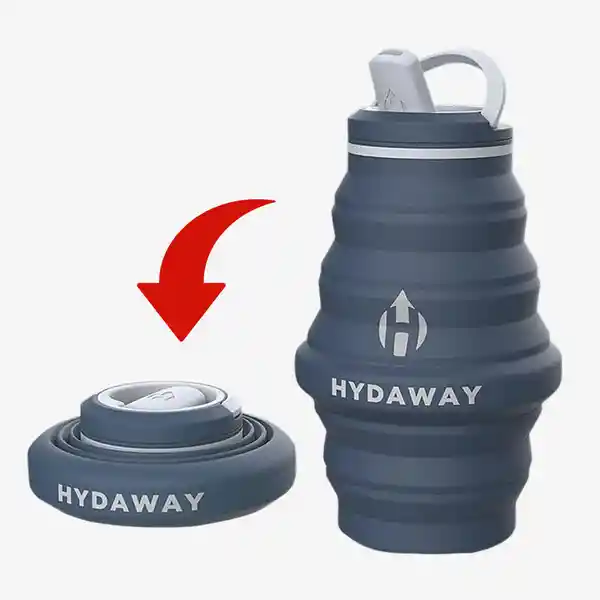 Hydaway Botella Plegable Azul 17 oz
