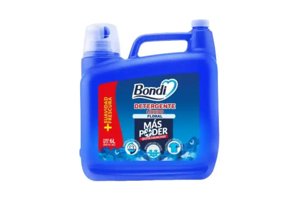 Detergente Liquido Bondi Regular (6 Ml)
