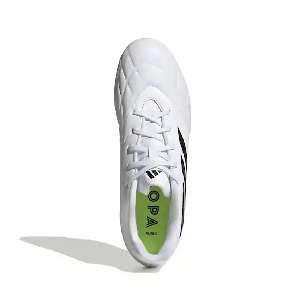 Adidas Tenis de Fútbol Copa Pure.3 Fg Hombre Blanco Talla 8