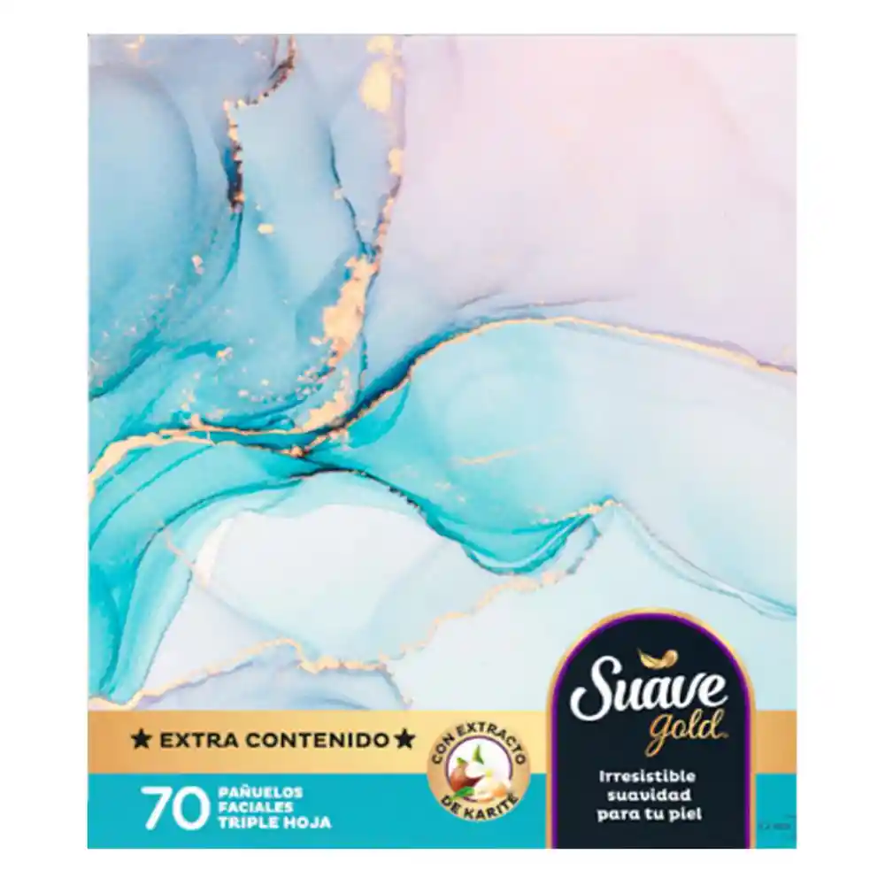 Pañuelos Faciales Suave Triple Hoja (70 Und)