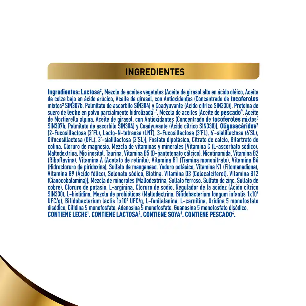 Fórmula infantil NAN SUPREMEPRO Etapa 1 x 400g