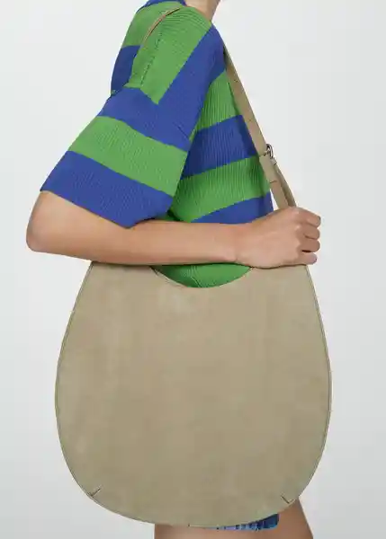 Jersey Gabi Azul Talla S Mujer Mango