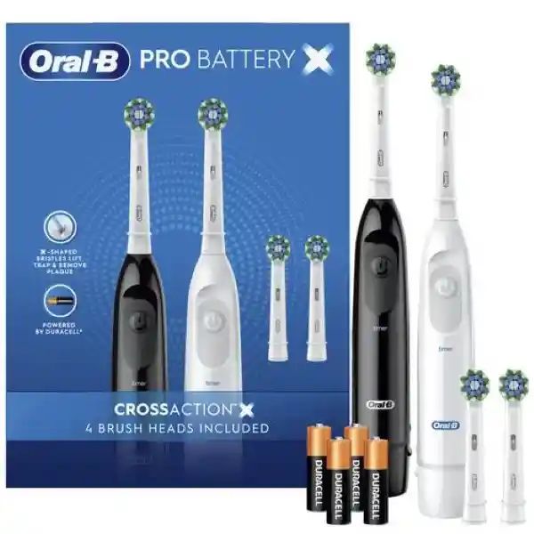Oral B Cepillo Eléctricos Pro Battery Negro y Blanco