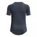 Under Armour Camiseta Ua Rush Ss Gris Talla SM