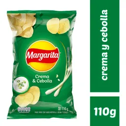 Margarita Snacks de Papas Fritas Sabor Crema y Cebolla
