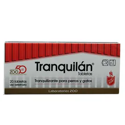 Tranquilán Tranquilizante para Perro y Gato (10 mg)