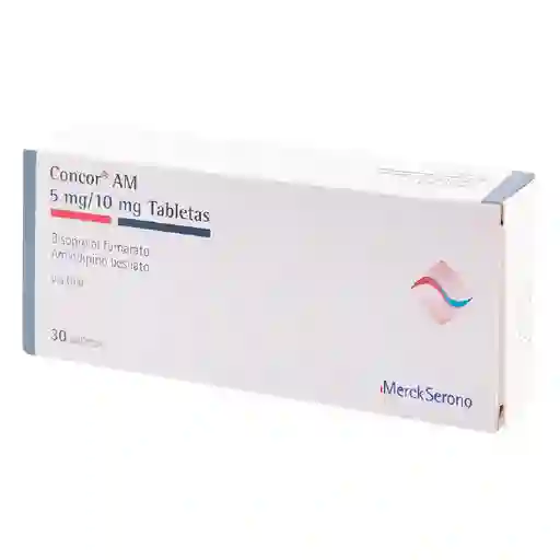 Concor Am 5mg/ 10 Mg Caja