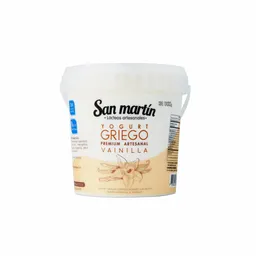 San Martin Yogurt Griego Premium Artesanal Sabor a Vainilla