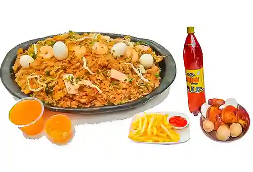 Combo Chino 1/2 Pollo