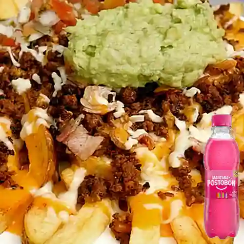 Combo Papas Buenos Aires + Postobón Manzana 250 ml
