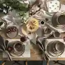Aro Para Servilletas Enredo Dorado Ambiente Gourmet