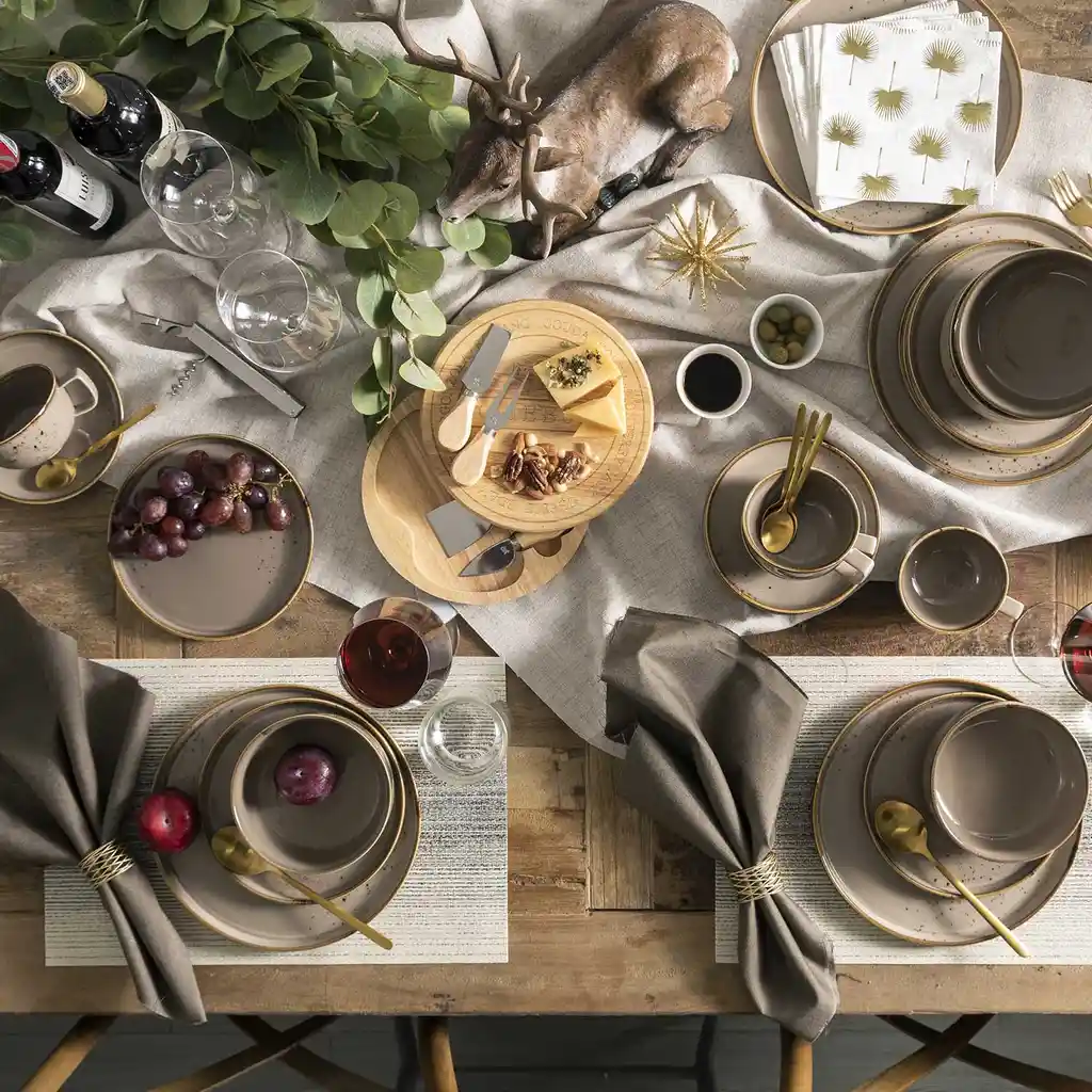 Aro Para Servilletas Enredo Dorado Ambiente Gourmet