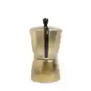 Cafetera Moka Dorada Ambiente Gourmet