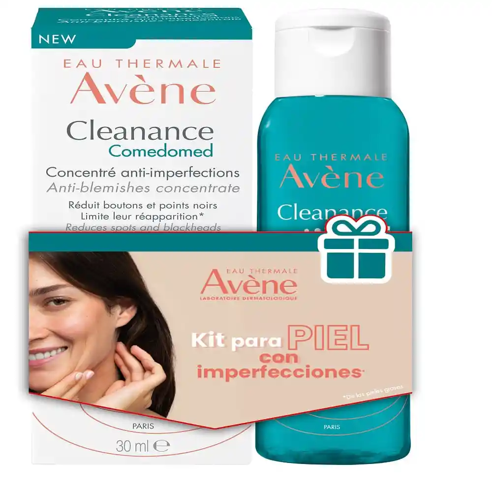 Kit Avene Crema Cleanance + Gel Cleanance