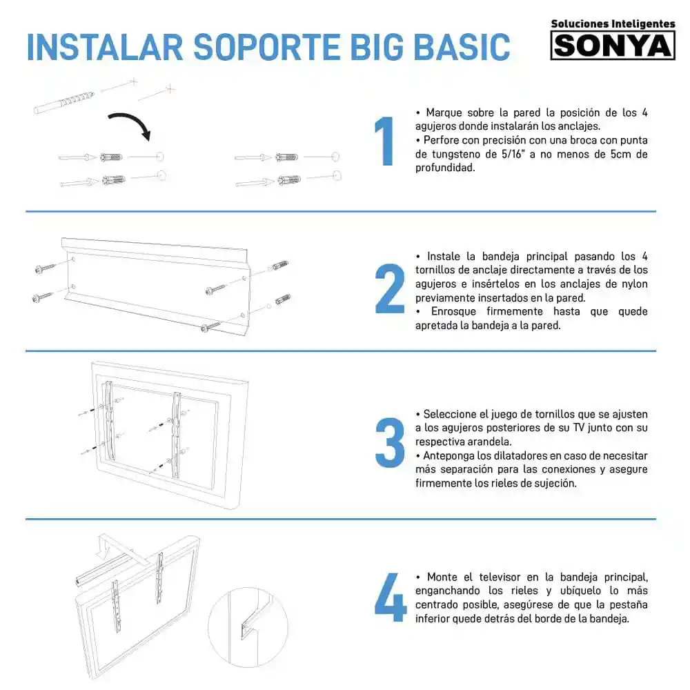 Soporte Tv Big Basic Cb 201307 Finlandek